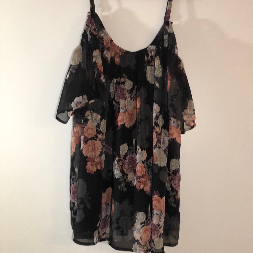 Torrid Cold shoulder blouse